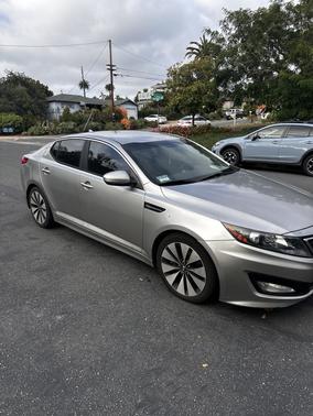 Silver 2013 Kia Optima SX