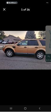 Black 2008 Land Rover LR2 SE