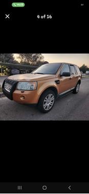Black 2008 Land Rover LR2 SE