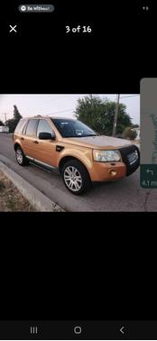 Black 2008 Land Rover LR2 SE