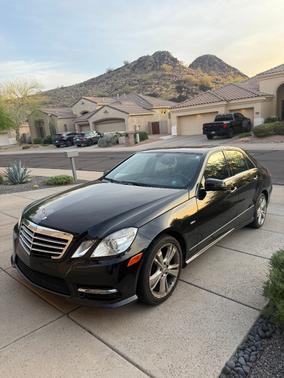 Black 2012 Mercedes-Benz E-Class E 350