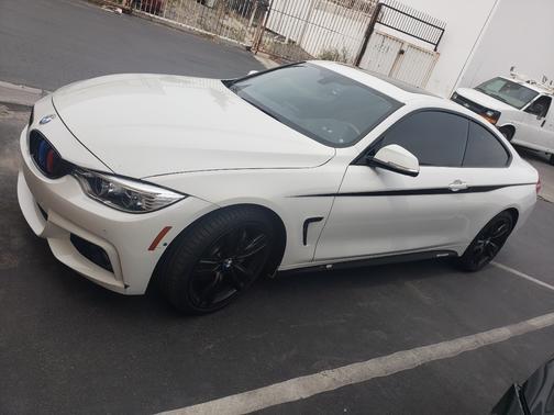 White 2016 BMW 435 i
