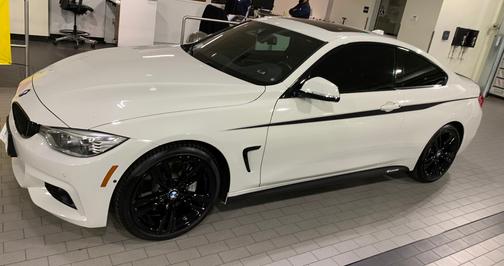 White 2016 BMW 435 i
