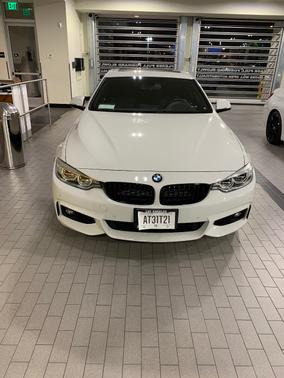 White 2016 BMW 435 i