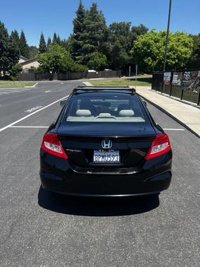Black 2012 Honda Civic LX