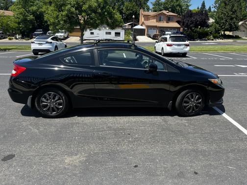 Black 2012 Honda Civic LX