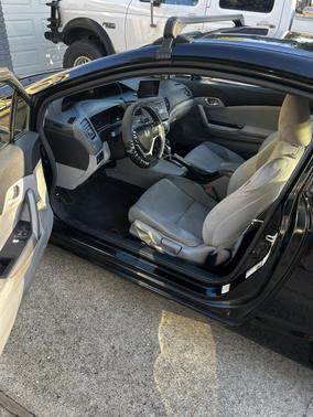 Black 2012 Honda Civic LX
