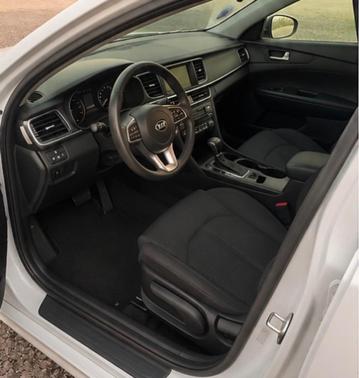 White 2020 Kia Optima LX