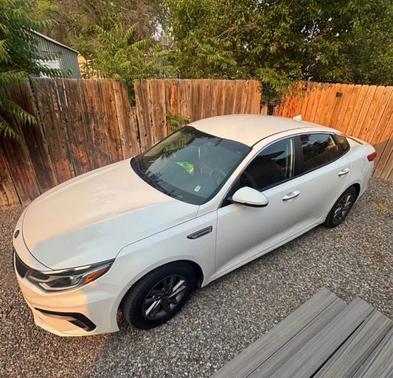 White 2020 Kia Optima LX