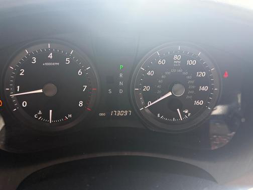 Black 2008 Lexus ES 350 Base