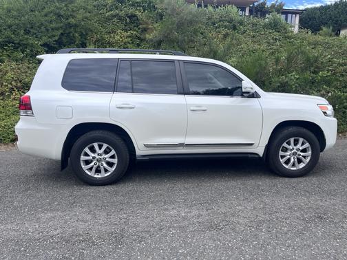 White 2020 Toyota Land Cruiser Base