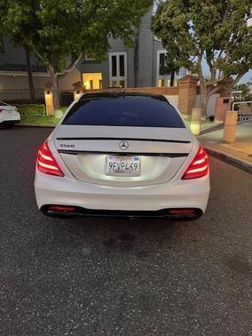 White 2019 Mercedes-Benz S-Class S 560