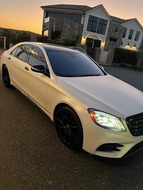 White 2019 Mercedes-Benz S-Class S 560