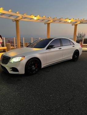 White 2019 Mercedes-Benz S-Class S 560