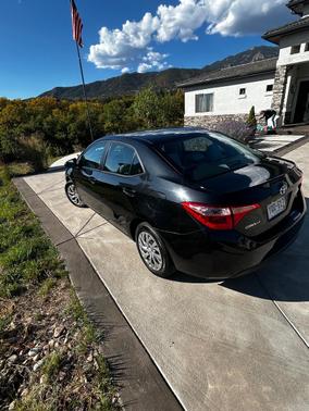 Black 2017 Toyota Corolla LE