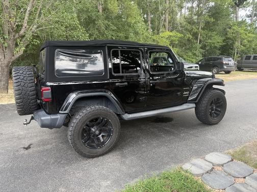 Black 2018 Jeep Wrangler Unlimited Sahara