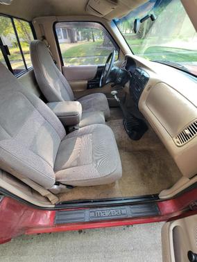 Red 1997 Mazda B2300 SE