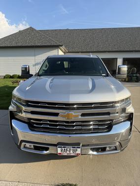 Silver 2020 Chevrolet Silverado 1500 LTZ