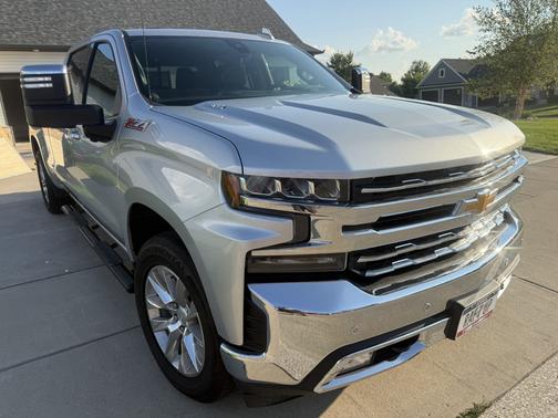 Silver 2020 Chevrolet Silverado 1500 LTZ