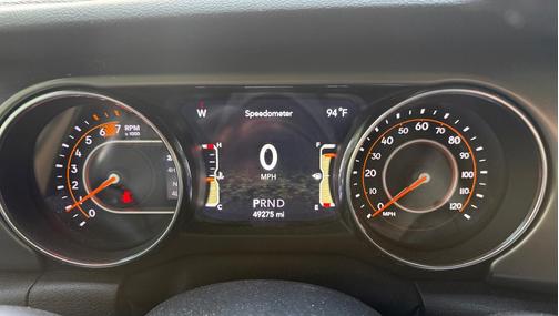 Gray 2020 Jeep Wrangler Unlimited Sport