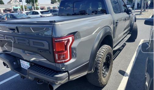 Gray 2020 Ford F-150 Raptor