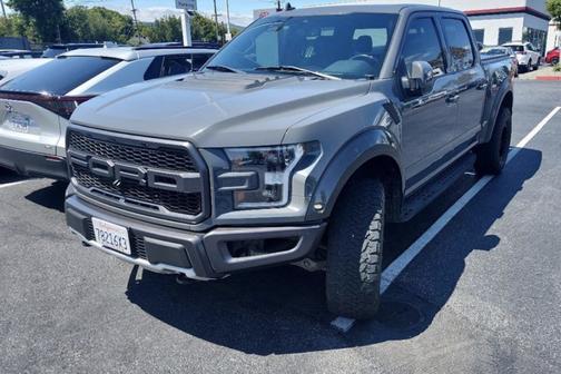 Gray 2020 Ford F-150 Raptor