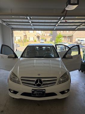 White 2010 Mercedes-Benz C-Class C 300 4MATIC Luxury