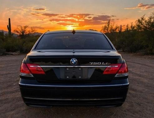Black 2006 BMW 750 Li
