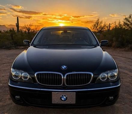 Black 2006 BMW 750 Li