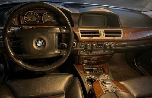 Black 2006 BMW 750 Li
