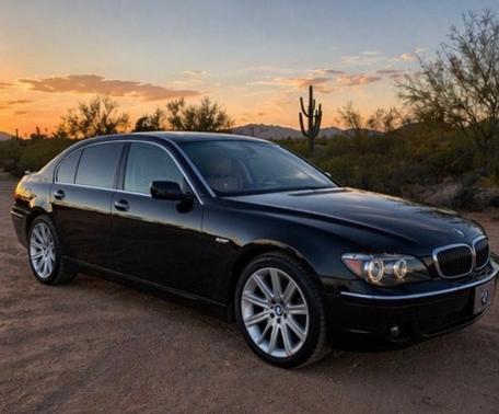 Black 2006 BMW 750 Li