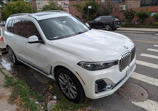 White 2020 BMW X7 xDrive40i