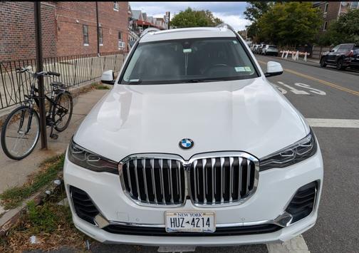 White 2020 BMW X7 xDrive40i