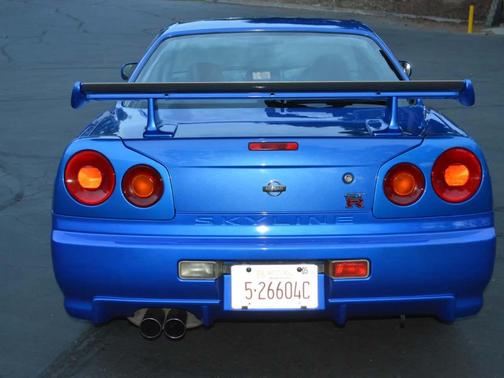 Blue 2009 Nissan GT-R Premium