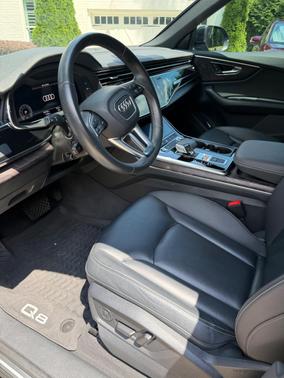 Black 2021 Audi Q8 55 Premium