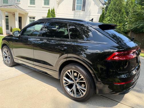 Black 2021 Audi Q8 55 Premium