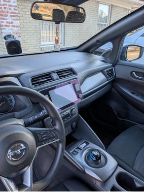 Blue 2020 Nissan Leaf S
