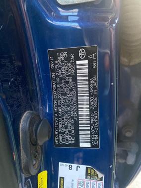 Blue 2011 Toyota Prius II