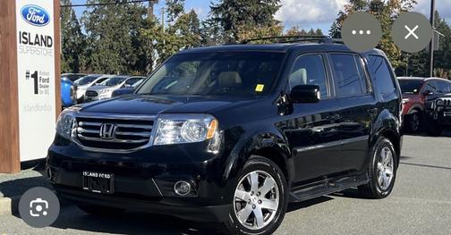 Black 2013 Honda Pilot LX