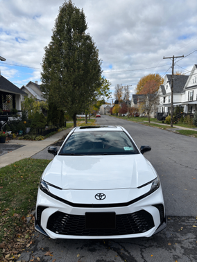 White 2026 Toyota Camry Nightshade