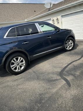 Blue 2017 Lincoln MKX Premier
