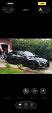 Black 2019 Nissan Altima 2.5 SR