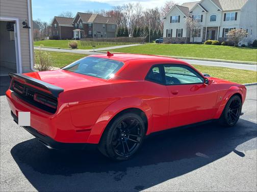 Orange 2021 Dodge Challenger R/T Scat Pack Widebody