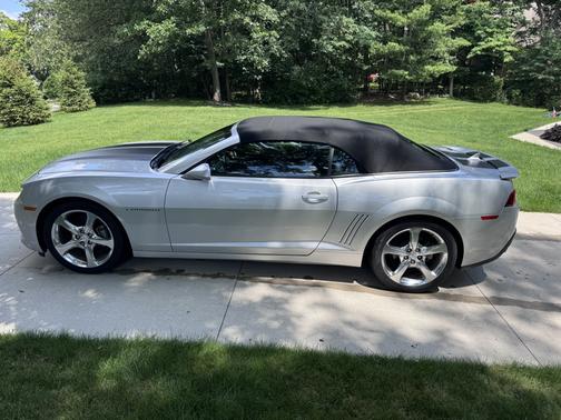 Silver 2015 Chevrolet Camaro 2LT