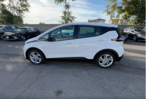 White 2023 Chevrolet Bolt EV 1LT