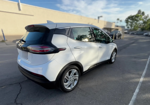 White 2023 Chevrolet Bolt EV 1LT