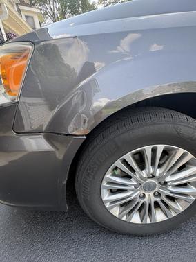 Gray 2014 Chrysler Town & Country Touring-L