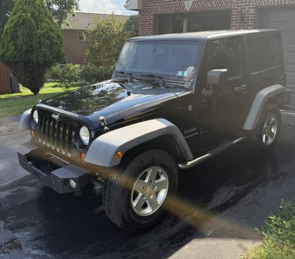 Black 2013 Jeep Wrangler Sport
