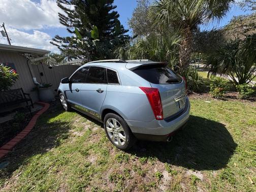 Blue 2013 Cadillac SRX Premium Collection