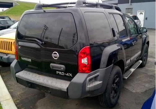 Black 2011 Nissan Xterra Pro-4X